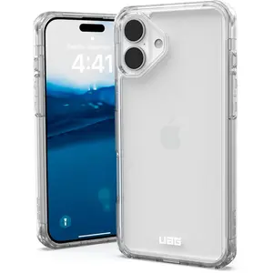 Comparateur de prix : Urban Armor Gear Coque pour iPhone 16 Plus Plyo en TPU Antichocs Transparent