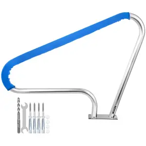 Vevor - Rampe Piscine Inox 121,9x91,5cm, Main Courante 113kg Rail Barr...Vendu pardarty