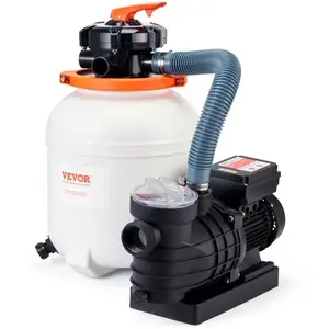 Vevor Pompe Filtre à Sable pour Piscines Hors-sol-VEVOR-10000 L/h-avec...Vendu parvevor