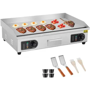 Grill Électrique Barbecue Plancha Chauffante Sandwich 4400 W 728x400 m...Vendu parcdiscount