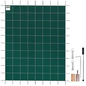 VEVOR Bâche Piscine Rectangulaire Hivernage Couverture de Piscine 4,9 x 9,8 m