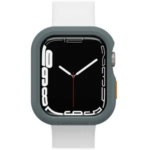 Comparateur de prix : LifeProof Bumper LifeProof pour Apple Watch Series 8/7 45mm, Antichoc, anti-chute, élégant, coque de protection pour Apple Watch, protège l'écran et les bords, Fabriqué de manière durable, Gris