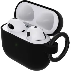 OtterBox Apple AirPods (3e gén) Coque | Soft Touch Black Taffy pas cher