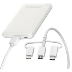 Kit de chargement Batterie externe + Câble Mfi 2.0 1m OtterBox Blanc pas cher