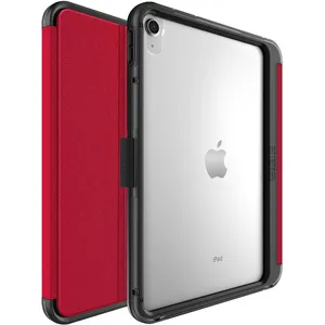 OtterBox Symmetry Folio 27,7 cm (10.9") Rouge, Transparent pas cher