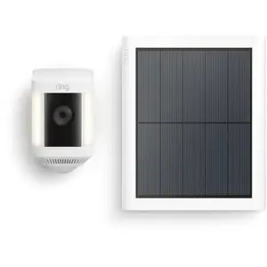 Comparateur de prix : Caméra de Surveillance - RING - Spotlight Plus Batterie - Blanc - UE