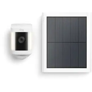 Comparateur de prix : Caméras Ring Spotlight Cam Plus Plug-in Blanc