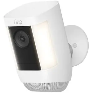 Comparateur de prix : Caméra de Surveillance - RING - Spotlight Pro Batterie - Blanc - UE