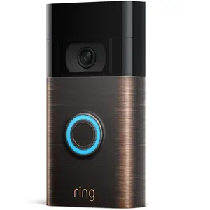 Comparateur de prix : Sonnette Vidéo avec Batterie - RING - SN - Modèle EU - Bronze