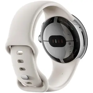 Bracelet GOOGLE Pixel Watch Bands Silicone Active blanc pas cher