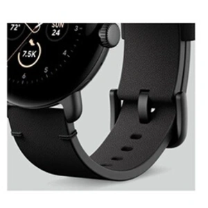 Comparateur de prix : Google Pixel Watch Bracelet en cuir artisanal   Noir, Large