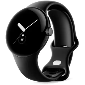 Comparateur de prix : Montre connectée GOOGLE Pixel Watch Acier Noir/Bracelet Noir 4G TU