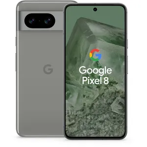 Google Pixel 8 15,8 cm (6.2") Double SIM 5G USB Type-C 8 Go 256 Go 4575 mAh Vert, Gris pas cher