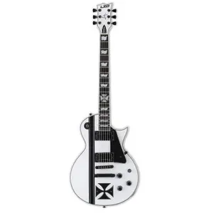 Comparateur de prix : ESP LTD Iron Cross Snow White James Hetfield Signature avec étui