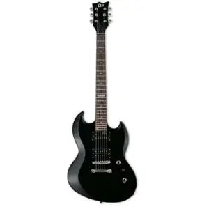 Comparateur de prix : Ltd VIPER10KIT-BLK - Pack Guitare Électrique Viper 10 Black + Housse
