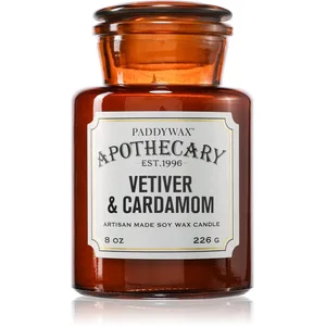 Paddywax Apothecary Vetiver & Cardamom bougie parfumée 226 g