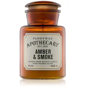 Paddywax Apothecary Amber & Smoke bougie parfumée 226 g pas cher