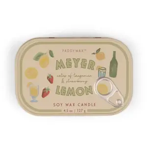 Paddywax Bistro Meyer Lemon bougie parfumée 127 g pas cher