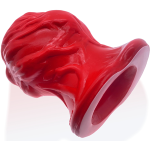 Plug Tunnel Oxballs PIGHOLE SQUEAL FF 13 x 11.5cm Rouge pas cher