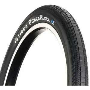 Tioga Pneu Rigide Urbain Powerblock Bmx 20´´ X 1.75 pas cher