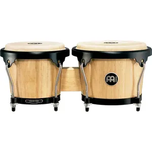 Comparateur de prix : Meinl MHB100 Bongos 6" 3/4 Macho et 8" Hembra Bois - Naturel