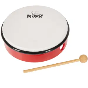 Comparateur de prix : Hand Drum 8" Rouge - Tambour À Main Abs - Nino45r