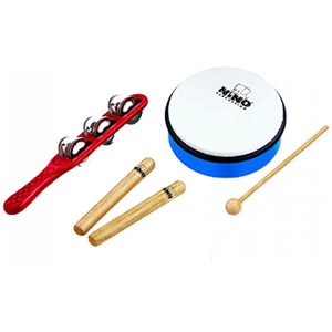 Nino Percussion NINOSET3 set de 5 instruments de percussion pas cher