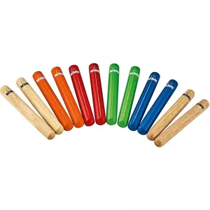 Meinl Nino NINO502MC - 6 Paires de claves nino bois - petits