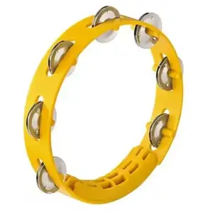 Comparateur de prix : Meinl NINO Percussion Tambourin compact ABS 8" - Jaune (NINO49Y)
