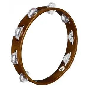 Comparateur de prix : Meinl TA1AAB - Tambourin bois 1 rangée de cymbalettes - African brown
