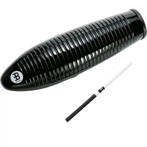 Comparateur de prix : Percussions MEINL GUIRO FIBRE NOIR Guiros - shakers