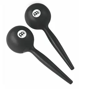 Meinl PM3BK - Maracas ronds plastique noir pas cher