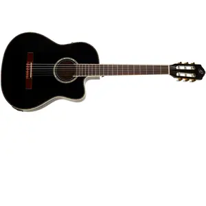 Comparateur de prix : Ortega Family Pro RCE145BK guitare électro-acoustique avec housse