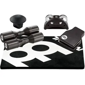Comparateur de prix : Meinl PP2 - Pack percussions cajon - Noir