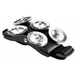 Meinl CFT5BK - Tambourin pour pied spécial cajon - Noir