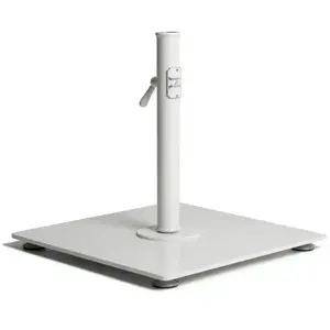 BUSINESS & PLEASURE - Pied de parasol Parasol - Blanc - Acier carbone pas cher