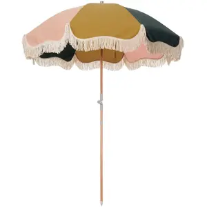 Business & Pleasure Co. - Parasol frangé Premium Multicolore taille uniqueVendu parsmallable