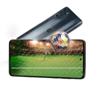 Motorola SmartPhone Moto G82 5G 6.6 OLED Qualcomm Snapdragon 695 6Go 128Go Android 12 Gris pas cher