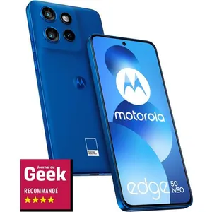 Motorola edge 50 Neo 16,1 cm (6.36") Double SIM Android 14 5G USB Type-C 12 Go 512 Go 4310 mAh Bleu pas cher