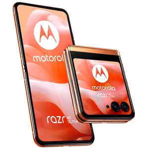 Comparateur de prix : Motorola Razr 40 Ultra 5G 8 Go/256 Go Orange (Peach Fuzz) Double SIM X...