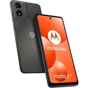 Comparateur de prix : Motorola moto e14 16,7 cm (6.56") Double SIM Android 14 Go edition 4G USB Type-C 2 Go 64 Go 5000 mAh Graphite, Gris