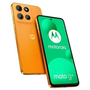 Motorola moto g15 17,1 cm (6.72") Double SIM Android 15 4G USB Type-C 4 Go 128 Go 5200 mAh Orange pas cher