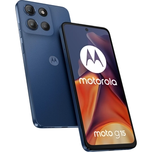 Comparateur de prix : Motorola moto g15 17,1 cm (6.72") Double SIM Android 15 4G USB Type-C 8 Go 512 Go 5200 mAh Marine