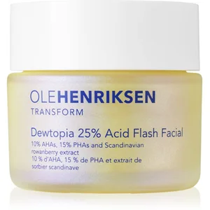 OLEHENRIKSEN Dewtopia 25% Acid Flash Facial - Masque exfoliant visage pas cher