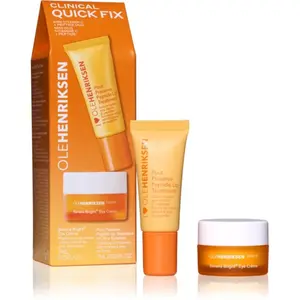 OLEHENRIKSEN Clinical Quick Fix Vitamin C + Peptide Duo coffret de soi... pas cher