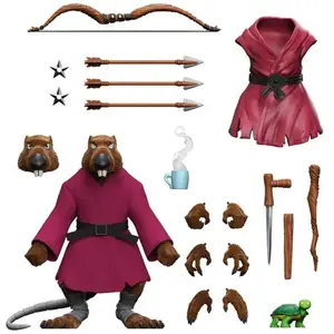 Les Tortues Ninja - Figurine Ultimates Splinter (Flocked) 18 CmVendu parfnac