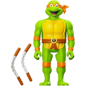 Super7 Teenage Mutant Ninja Turtles W7 - Michelangelo Toon ReAction Figure