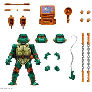 Comparateur de prix : Super7 Les Tortues Ninja - Figurine Ultimates Warrior Metalhead Michelangelo 18 cm