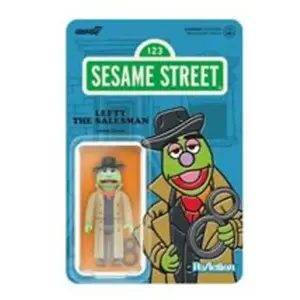 Super7 1, Rue Sésame - Figurine ReAction Lefty the Salesman 10 cm pas cher