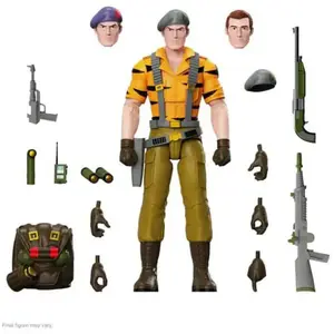 Comparateur de prix : Super7 Ultimates! Figurine D´action Flint Tiger Force Gi Joe 18 Cm